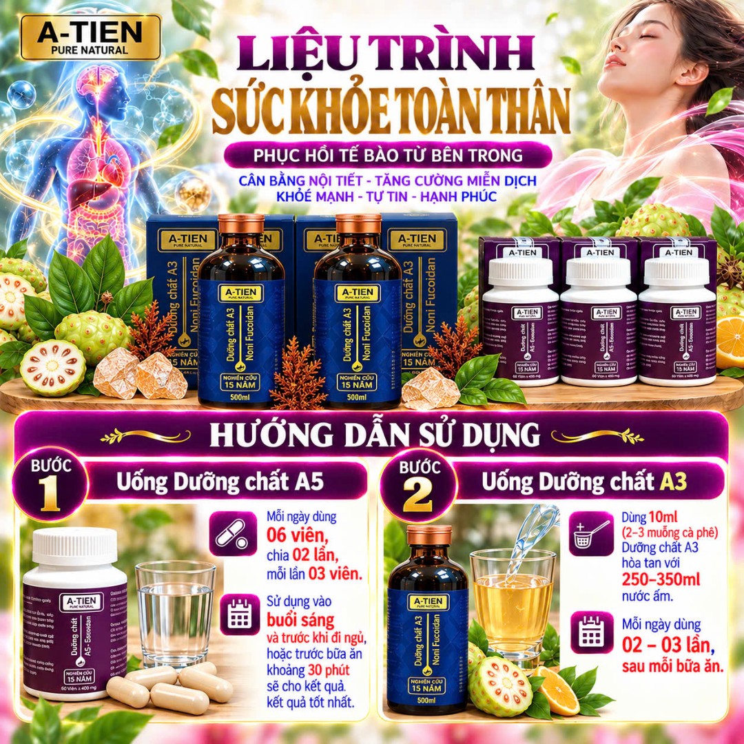 LIỆU TRÌNH SỨC KHỎE TOÀN THÂN