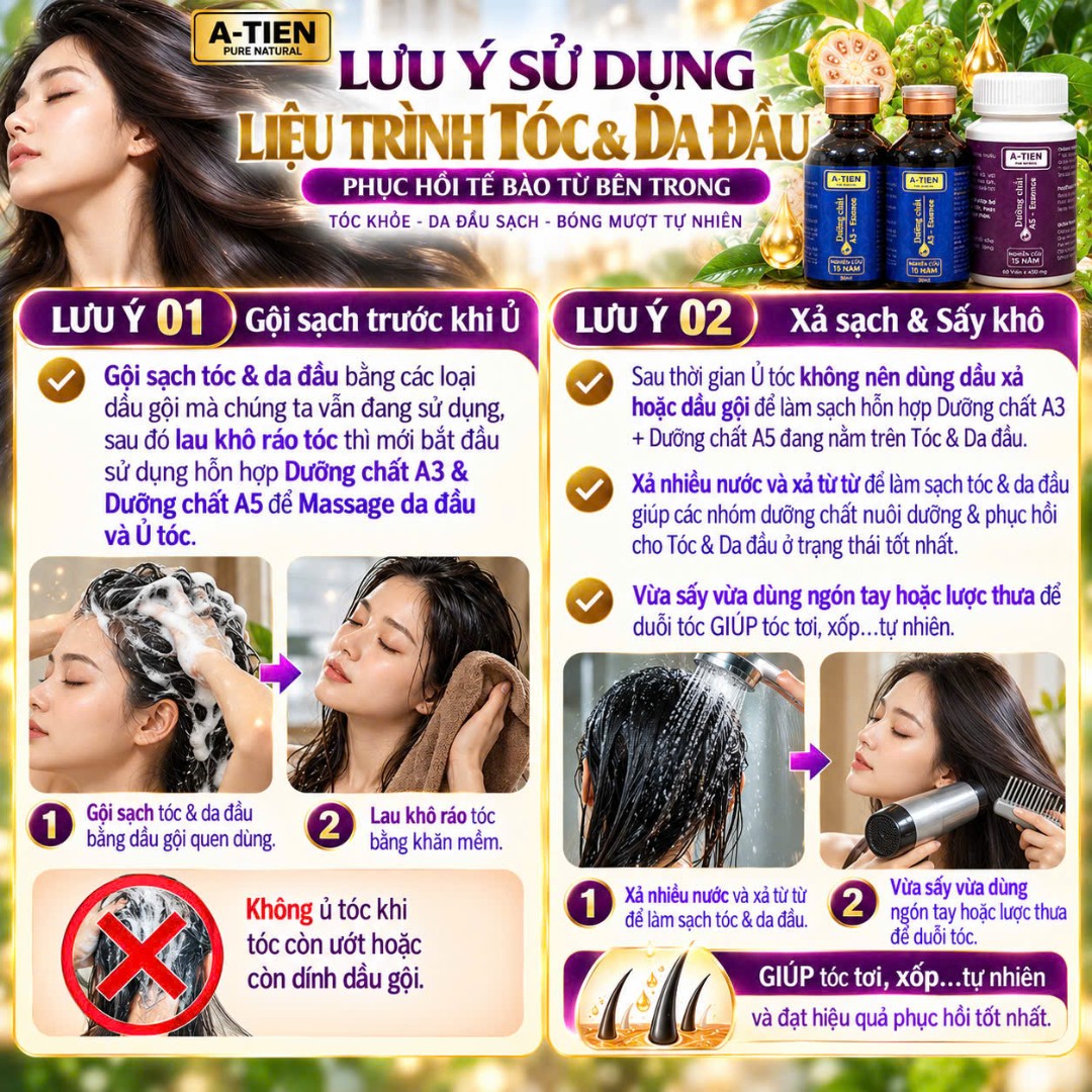 LIỆU TRÌNH TÓC VÀ DA ĐẦU